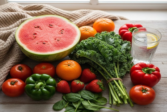 Kết hợp kem và thực đơn giúp dưỡng da trong ngày lạnh